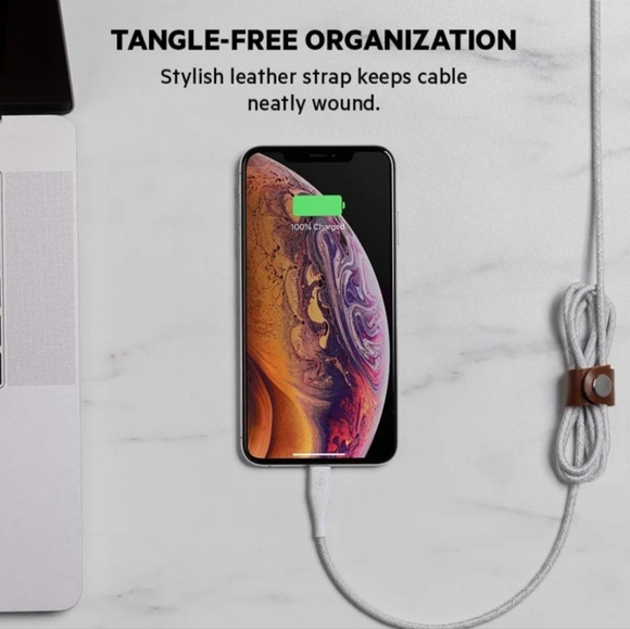 New Belkin Boost^Charge Lightning to Usb-a Cable+Strap 1.2m (4Ft) - Picture 6 of 7